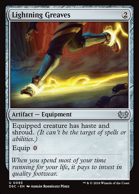 DSC: Lightning Greaves