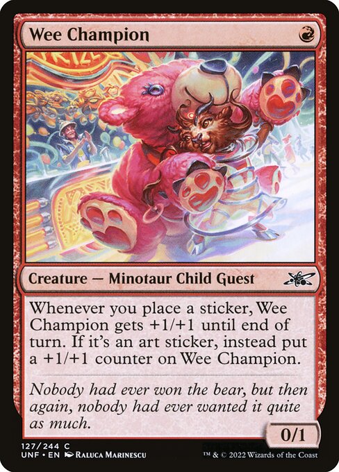 UNF: Wee Champion (Foil)