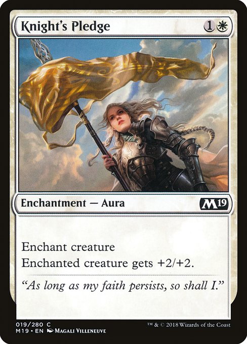 M19: Knight's Pledge (Foil)