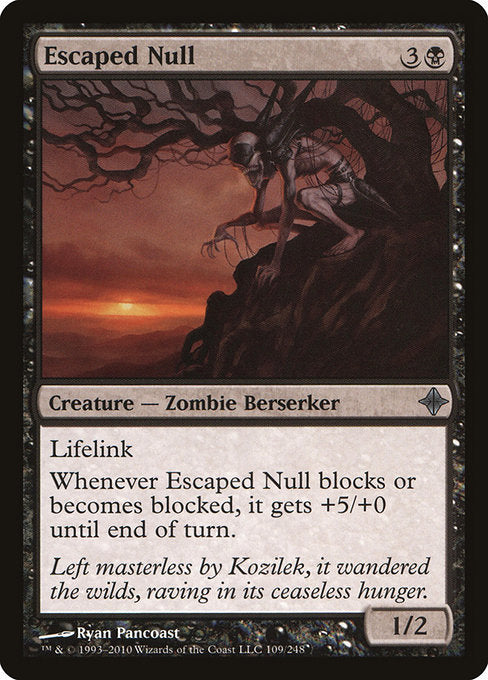 ROE: Escaped Null