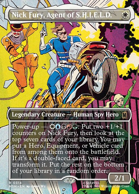 MSH: Nick Fury, Agent of S.H.I.E.L.D. (Borderless)