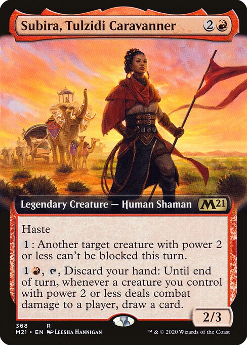 M21: Subira, Tulzidi Caravanner (Extended Art)