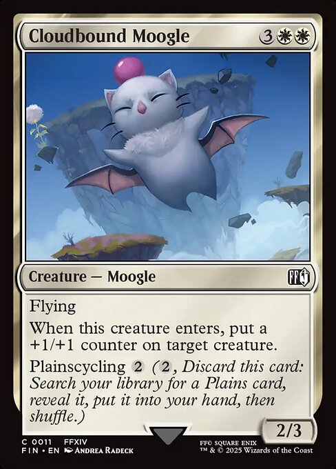 FIN: Cloudbound Moogle (Foil)