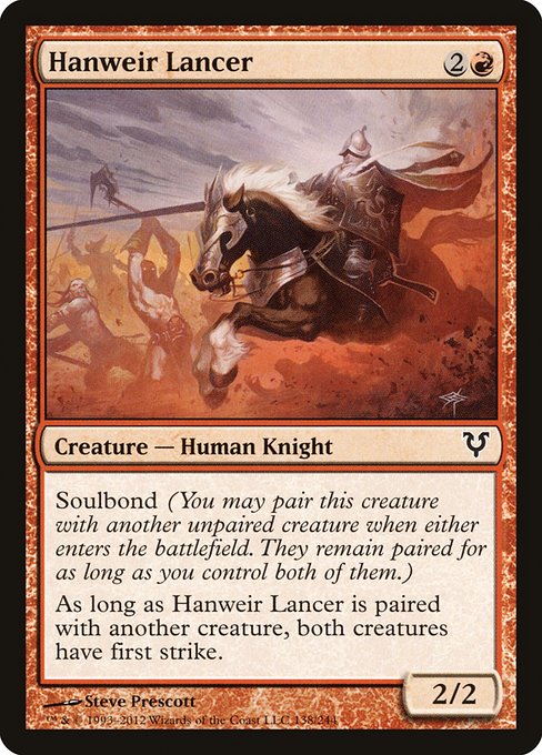 AVR: Hanweir Lancer (Foil)