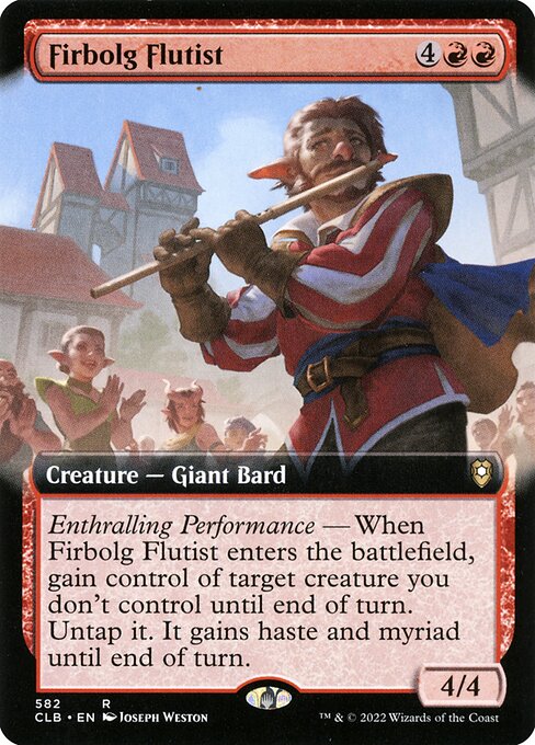 CLB: Firbolg Flutist (Extended Art)