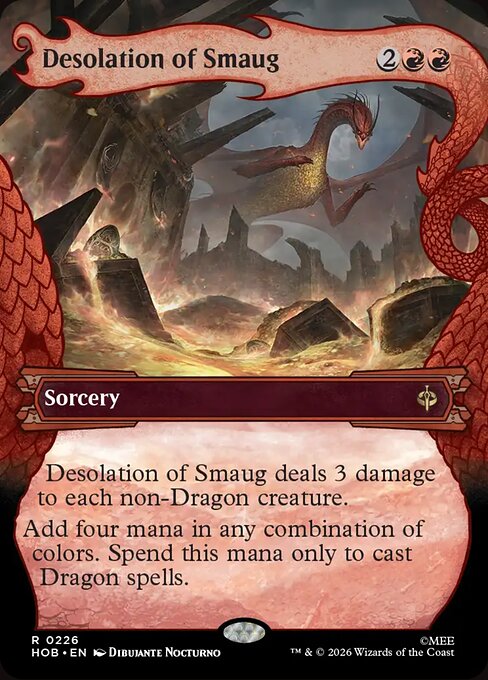 HOB: Desolation of Smaug (Showcase) (Foil)