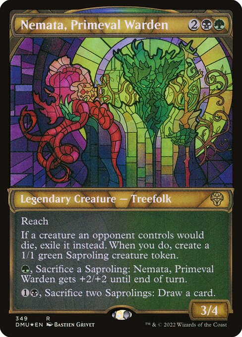 DMU: Nemata, Primeval Warden (Textured Foil)