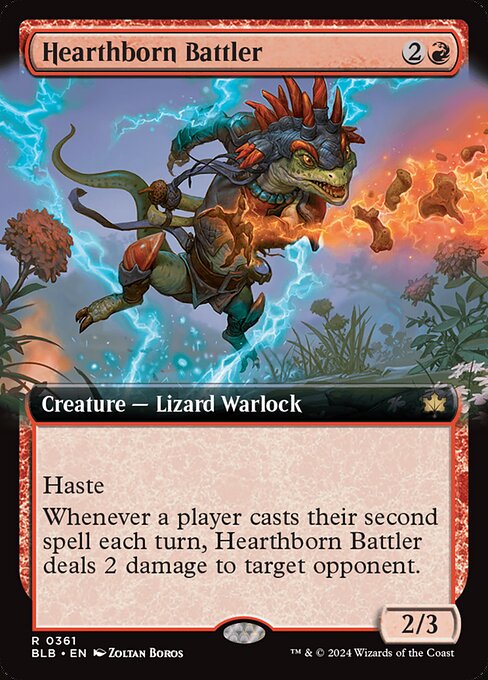 BLB: Hearthborn Battler (Extended Art) (Foil)