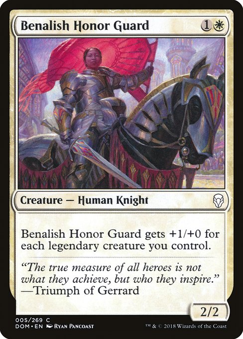 DOM: Benalish Honor Guard