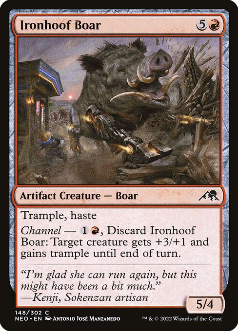 NEO: Ironhoof Boar (Foil)