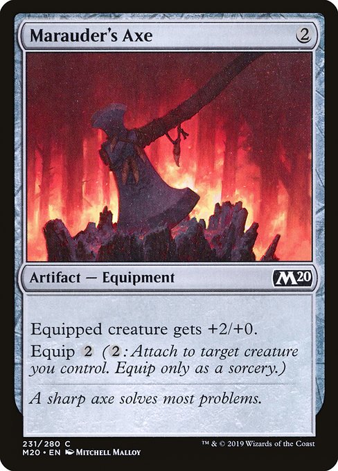 M20: Marauder's Axe (Foil)