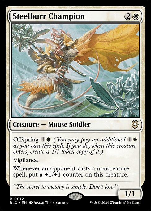 BLC: Steelburr Champion