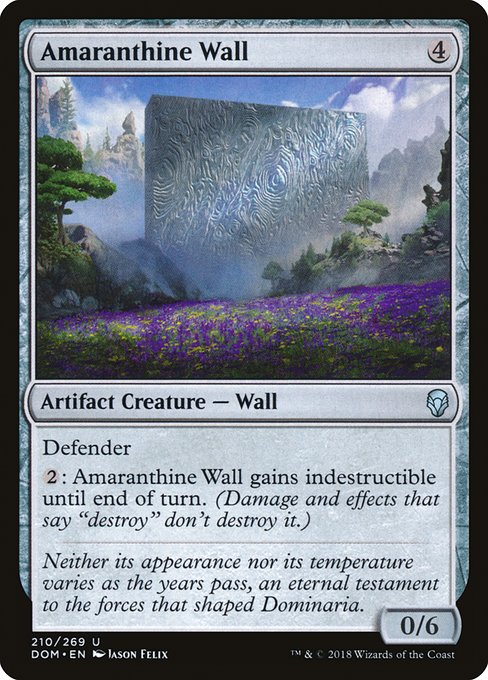 DOM: Amaranthine Wall