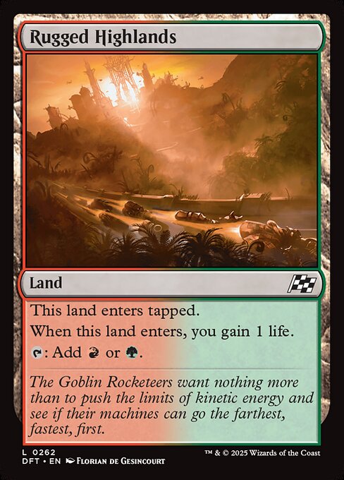 DFT: Rugged highlands (Foil)