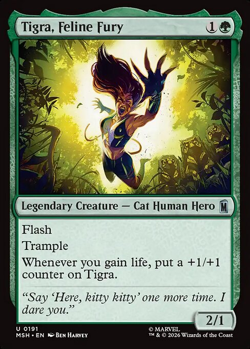 MSH: Tigra, Feline Fury
