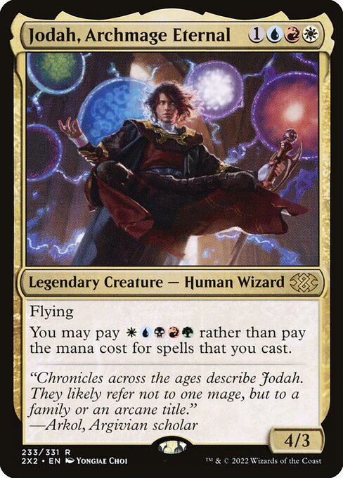 2X2: Jodah, Archmage Eternal (Foil)
