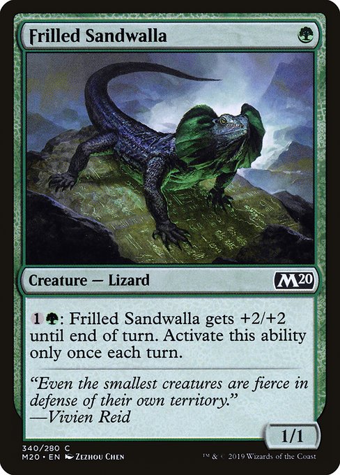 M20: Frilled Sandwalla