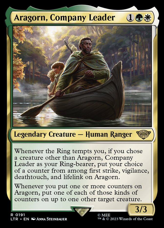 Aragorn, Company Leader [Foil] :: LTR