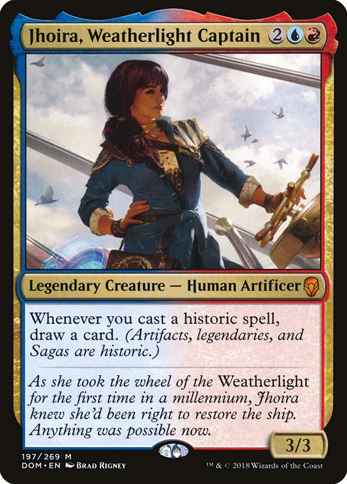 DOM: Jhoira, Weatherlight Captain (Foil)