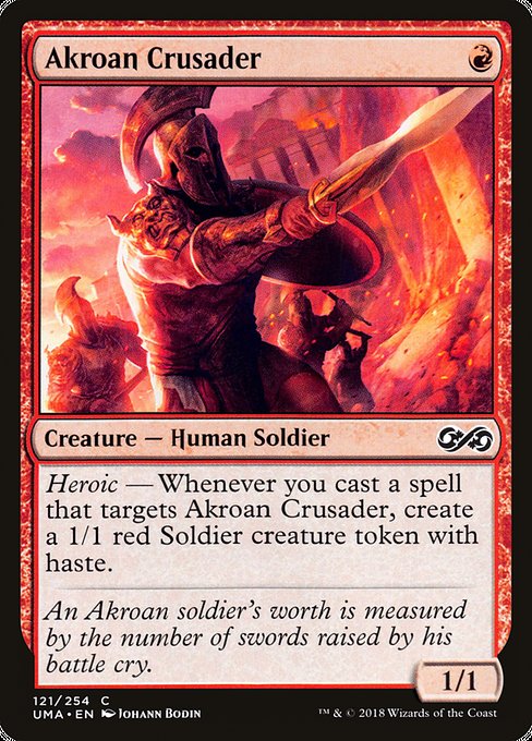 UMA: Akroan Crusader (Foil)
