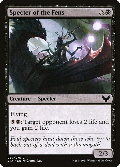 STX: Specter of the Fens (Foil)