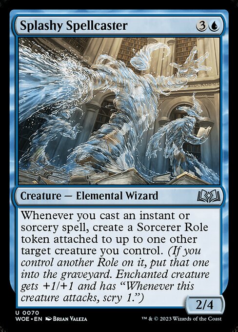 WOE: Splashy Spellcaster (Foil)