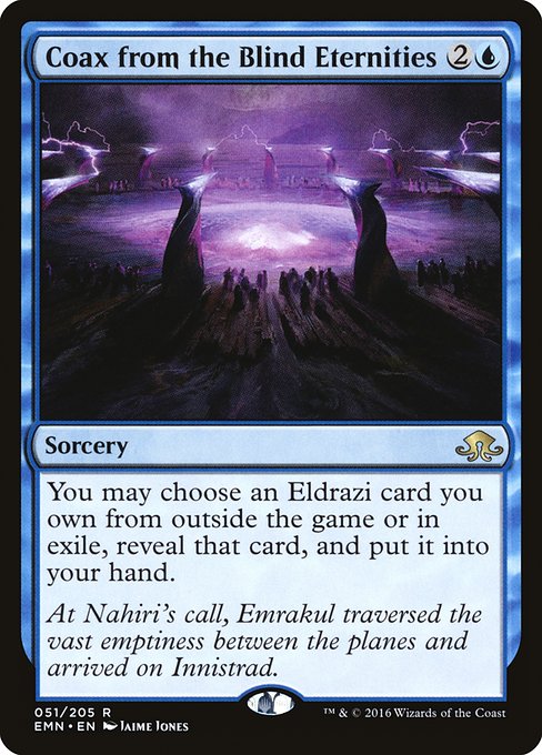 EMN: Coax from the Blind Eternities