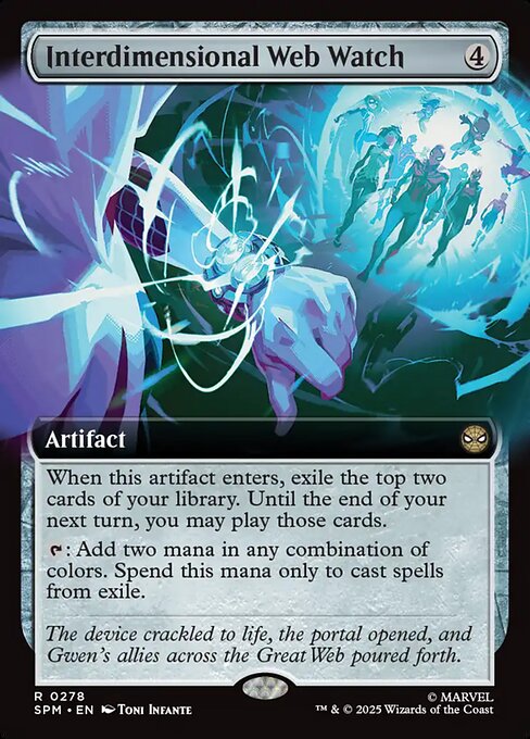 SPM: Interdimensional Web Watch (Extended Art) (Foil)