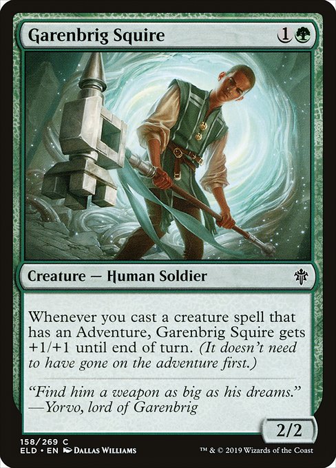ELD: Garenbrig Squire (Foil)