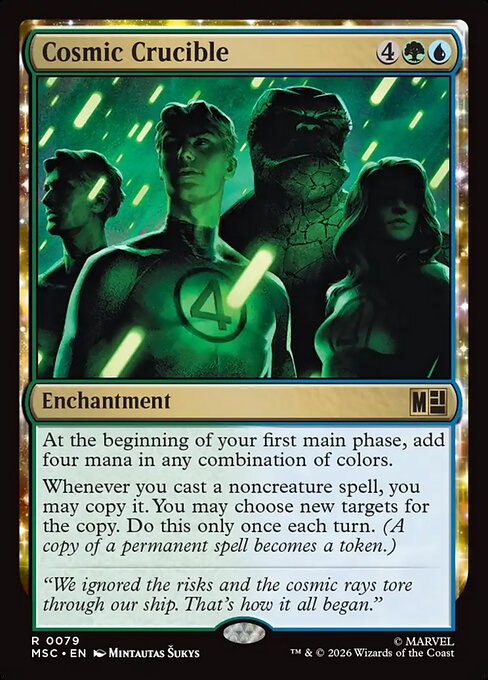 MSC: Cosmic Crucible