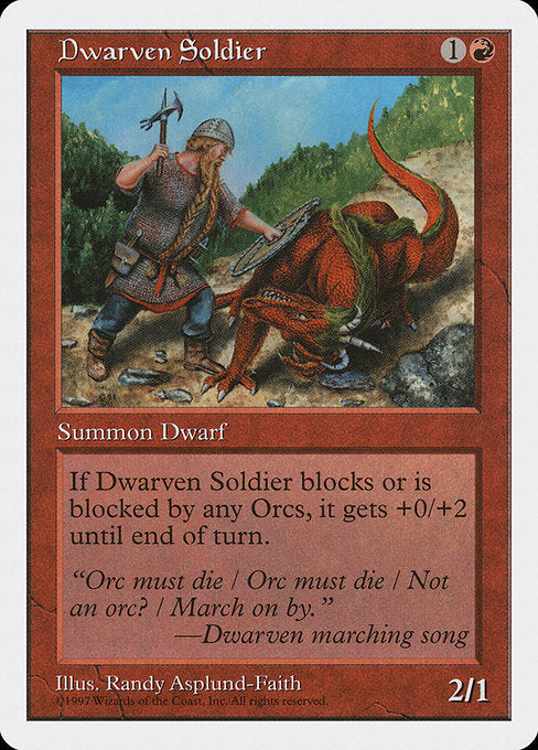 5ED: Dwarven Soldier