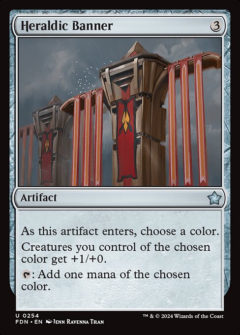 FDN: Heraldic Banner (Foil)