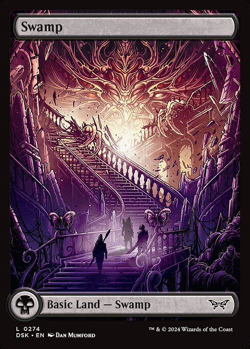 DSK: Swamp (274) - Full Art (Foil)