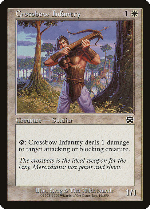 MMQ: Crossbow Infantry (Foil)