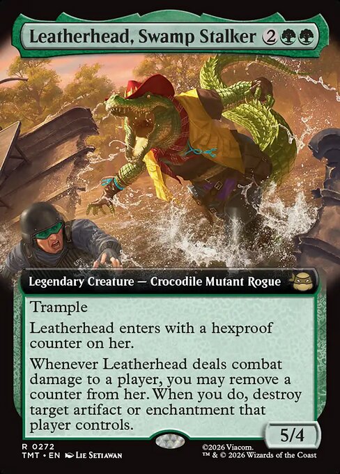 TMT: Leatherhead, Swamp Stalker (Extended Art)
