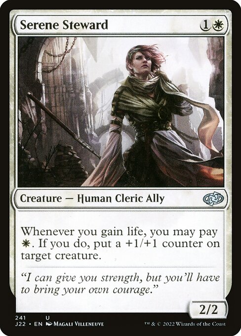 J22: Serene Steward