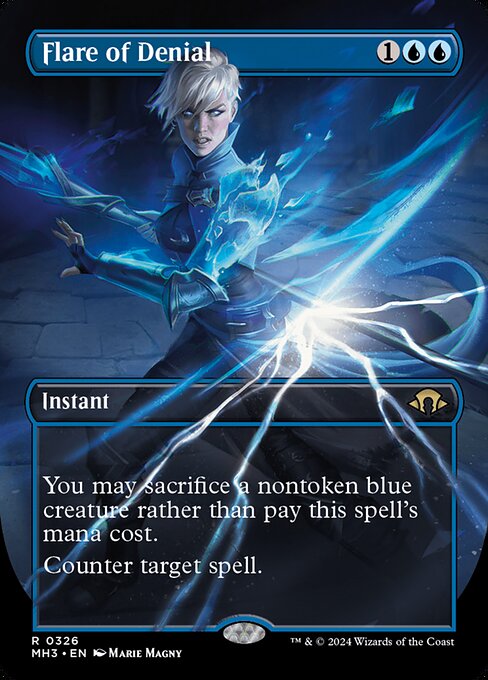 MH3: Flare of Denial (Borderless) (Foil)