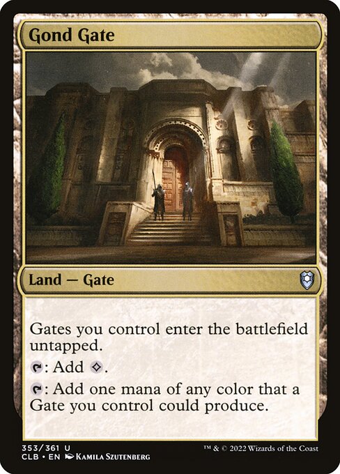 CLB: Gond Gate