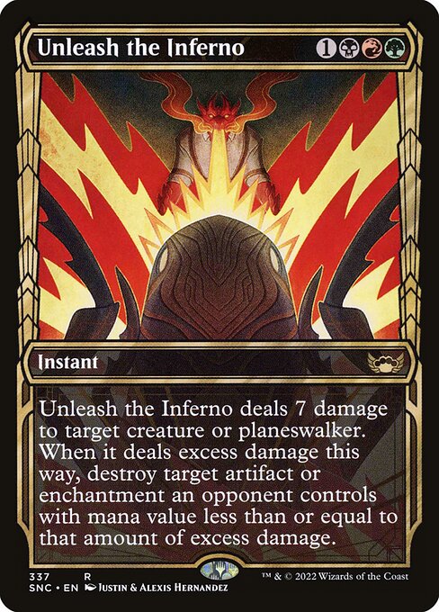 SNC: Unleash the Inferno (Showcase) (Foil)