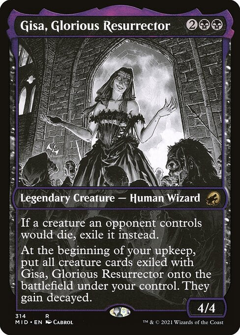 MID: Gisa, Glorious Resurrector (Showcase) (Foil)