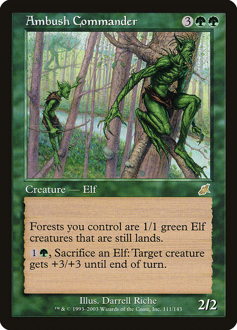 SCG: Ambush Commander (Foil)