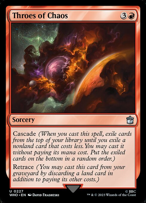 WHO: Throes of Chaos (Foil)