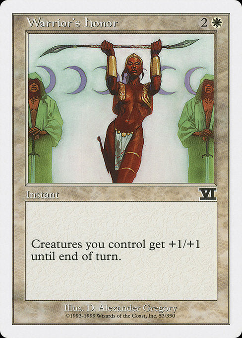 6ED: Warrior's Honor