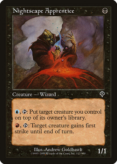 INV: Nightscape Apprentice (Foil)