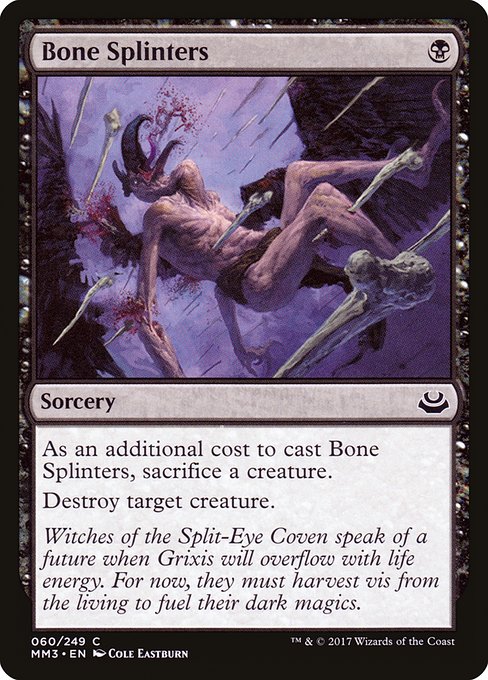 MM3: Bone Splinters (Foil)