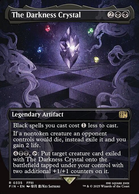 FIN: The Darkness Crystal (Borderless) (Foil)