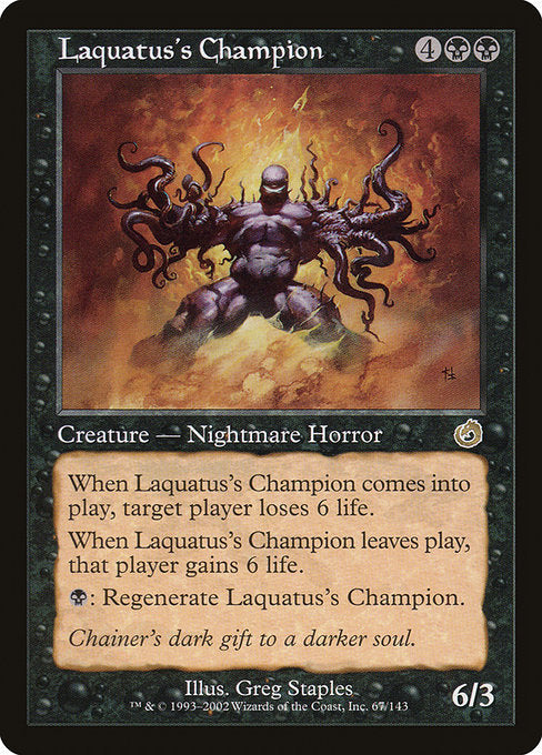 TOR: Laquatus's Champion (Foil)
