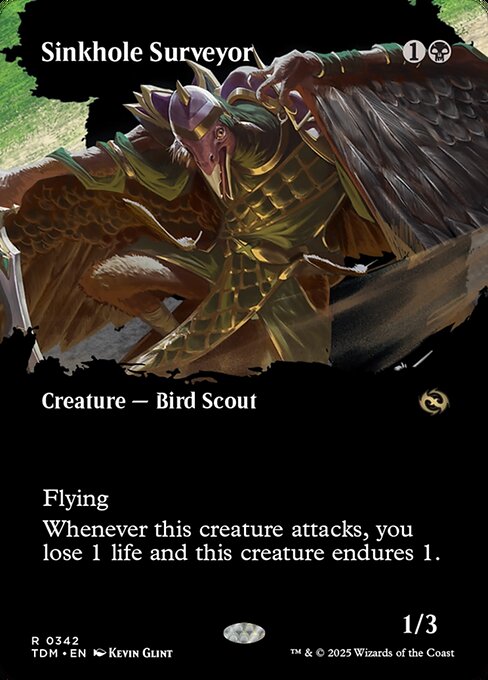 TDM: Sinkhole Surveyor (Borderless) (Foil)