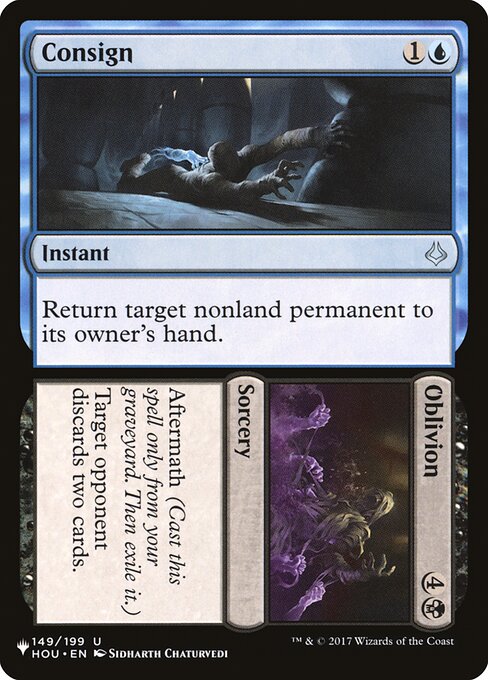 PLST: Consign // Oblivion