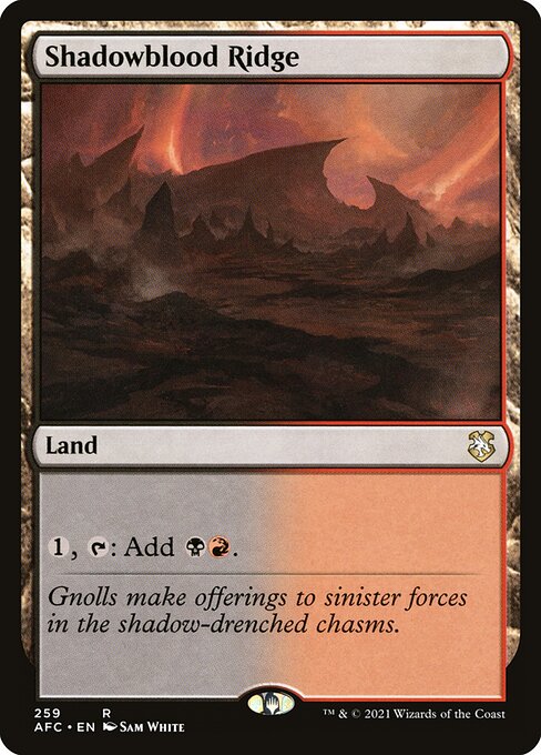 AFC: Shadowblood Ridge